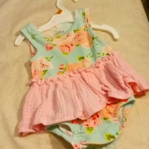 Baby girls swim two piece